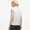 Popeline overhemd met studs