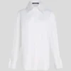 POPLIN OVERHEMD MET DUBBELE KRAAG
