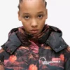 Pufferjas met all-over print