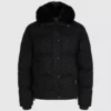 Pufferjas met all-over print