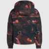 Pufferjas met all-over print