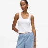 Pyjamaset met tanktop en korte broek