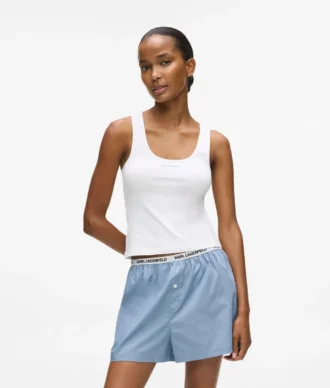 Pyjamaset met tanktop en korte broek