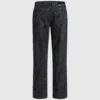 Rechte jeans met monogram over de hele lengte