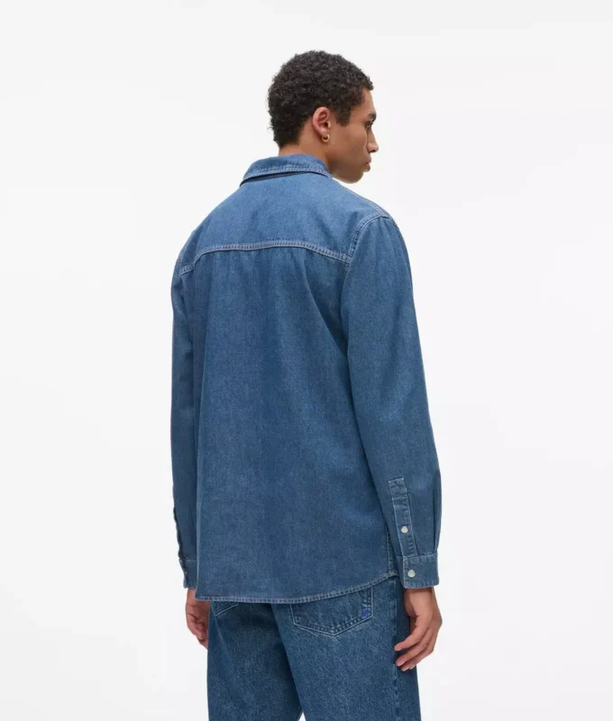 Regular denim shirt