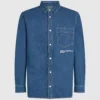 Regular denim shirt