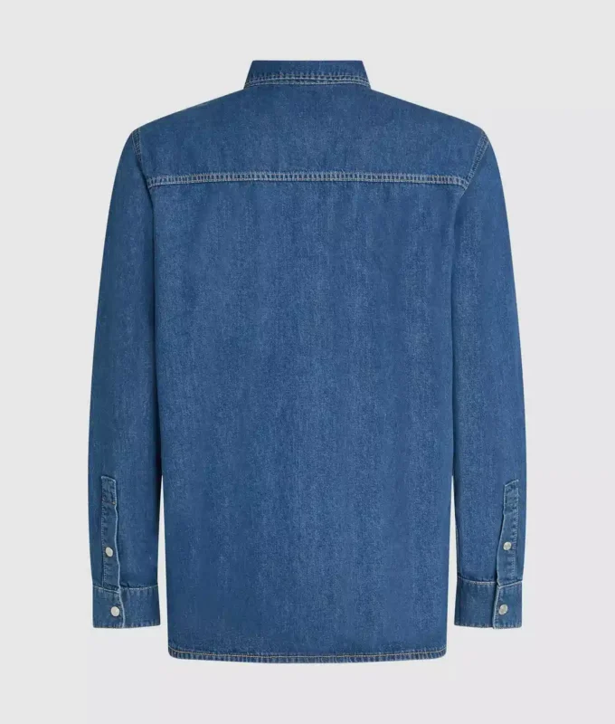 Regular denim shirt