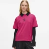 Regular-fit T-shirt met monogram