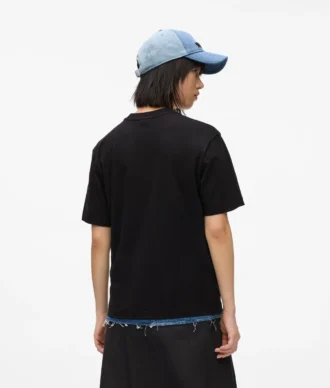 Regular-fit T-shirt met monogram
