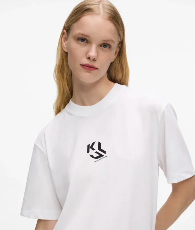 Regular-fit T-shirt met monogram