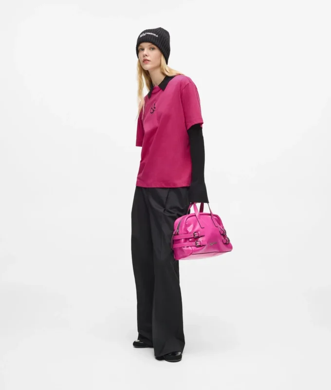 Regular-fit T-shirt met monogram