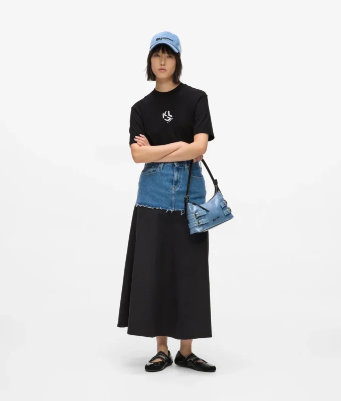 Regular-fit T-shirt met monogram