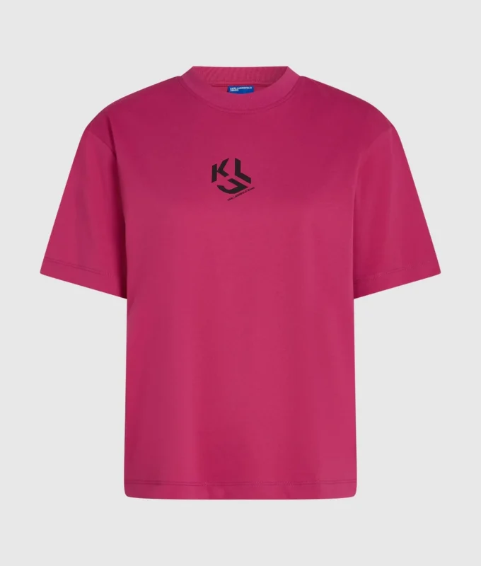 Regular-fit T-shirt met monogram
