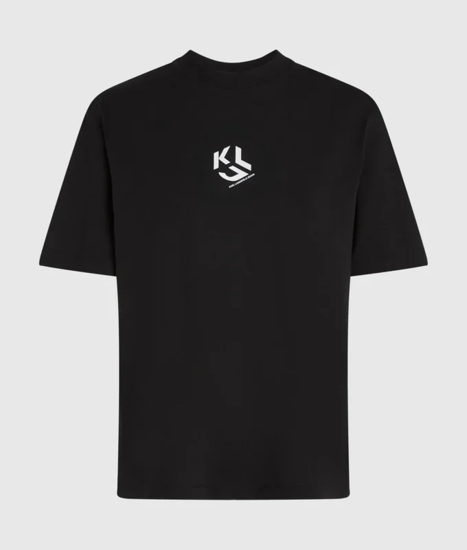 Regular-fit T-shirt met monogram