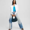 RELAXED COLOR-BLOCK JEANS