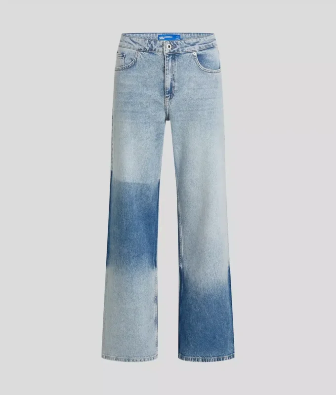 RELAXED COLOR-BLOCK JEANS