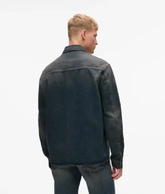 Relaxed denim shirt