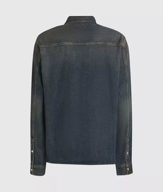 Relaxed denim shirt