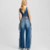 RELAXED JEANS MET FRANJES