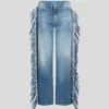 RELAXED JEANS MET FRANJES