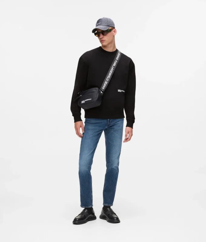 Relaxed Karl quote sweatshirt
