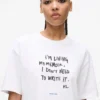 Relaxed Karl quote T-shirt