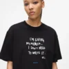 Relaxed Karl quote T-shirt