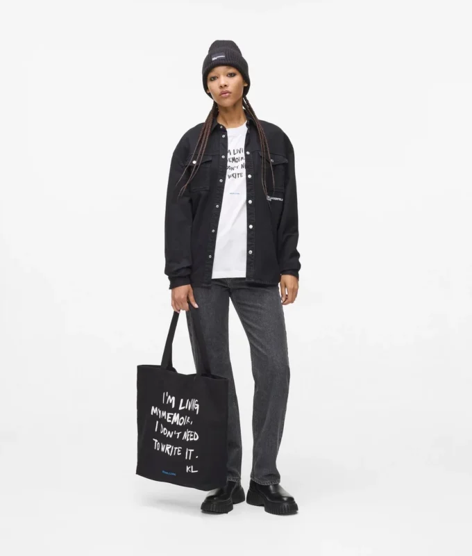 Relaxed Karl quote T-shirt