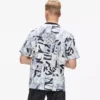 Relaxed T-shirt met monogramprint over de hele oppervlakte
