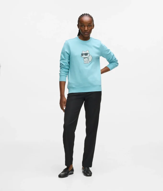 RHINESTONE IKON CHOUPETTE SWEATSHIRT