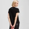 RHINESTONE IKON CHOUPETTE T-SHIRT MET V-HALS