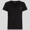 RHINESTONE IKON CHOUPETTE T-SHIRT MET V-HALS