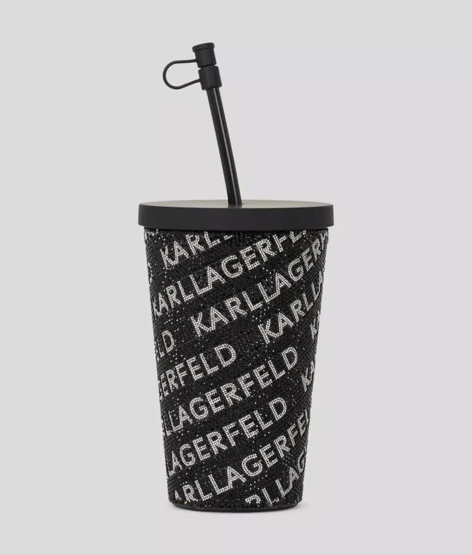 RHINESTONE LOGO TO-GO CUP