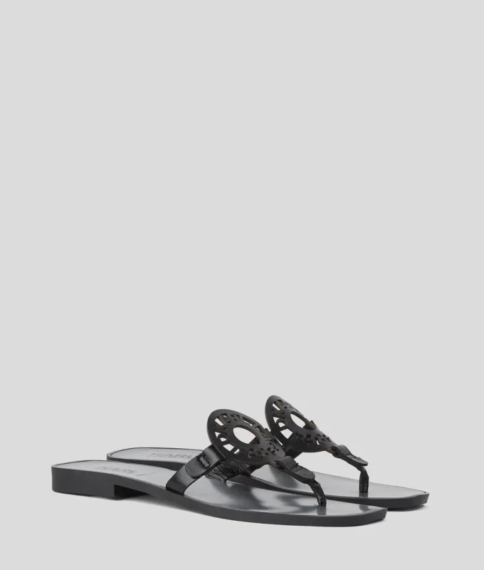 RING LOGO SANDALEN