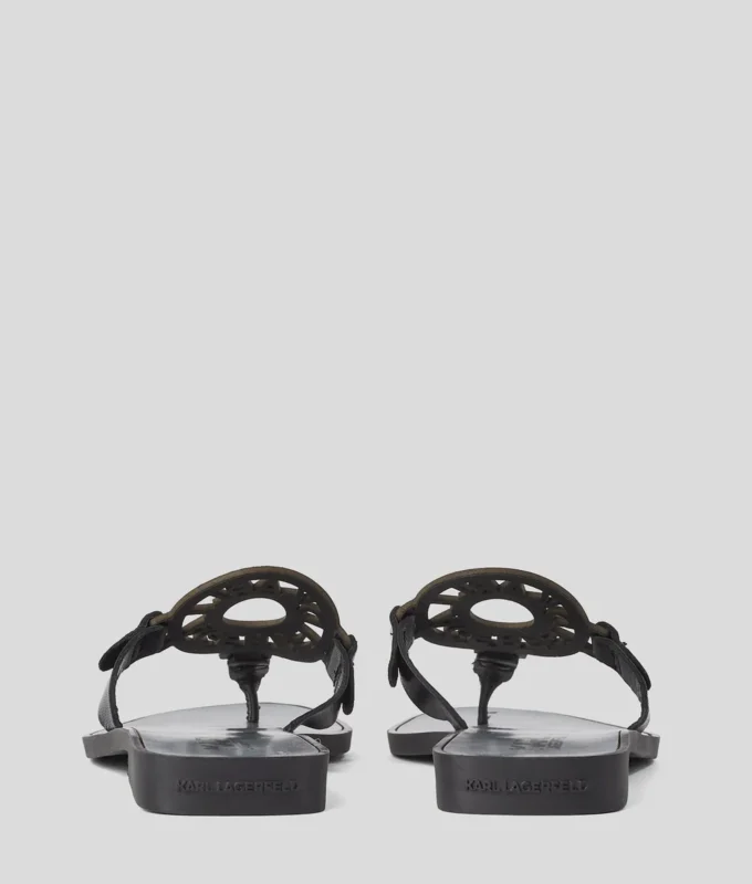RING LOGO SANDALEN