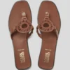 RING LOGO SANDALEN