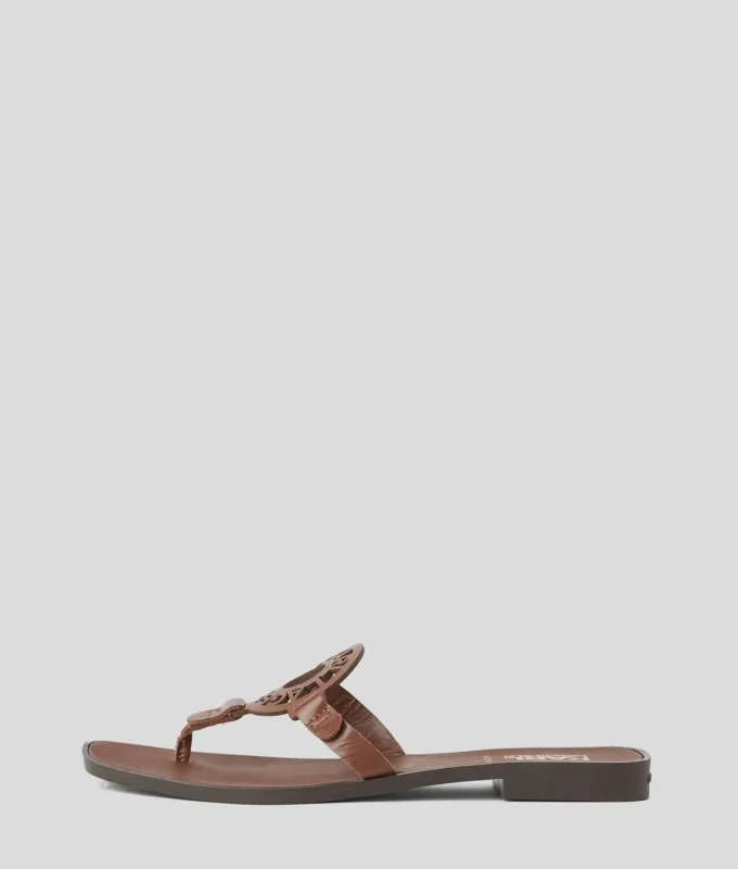RING LOGO SANDALEN