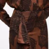 Rok met waaierprint