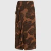 Rok met waaierprint