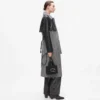 Rue St-Guillaume mini-shearling draagtas