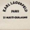 Rue St-Guillaume mini-shearling draagtas