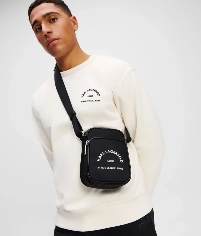 RUE ST-GUILLAUME NYLON CROSSBODY TAS