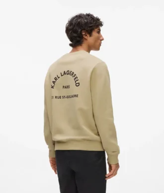 Rue St-Guillaume sweatshirt met normale pasvorm