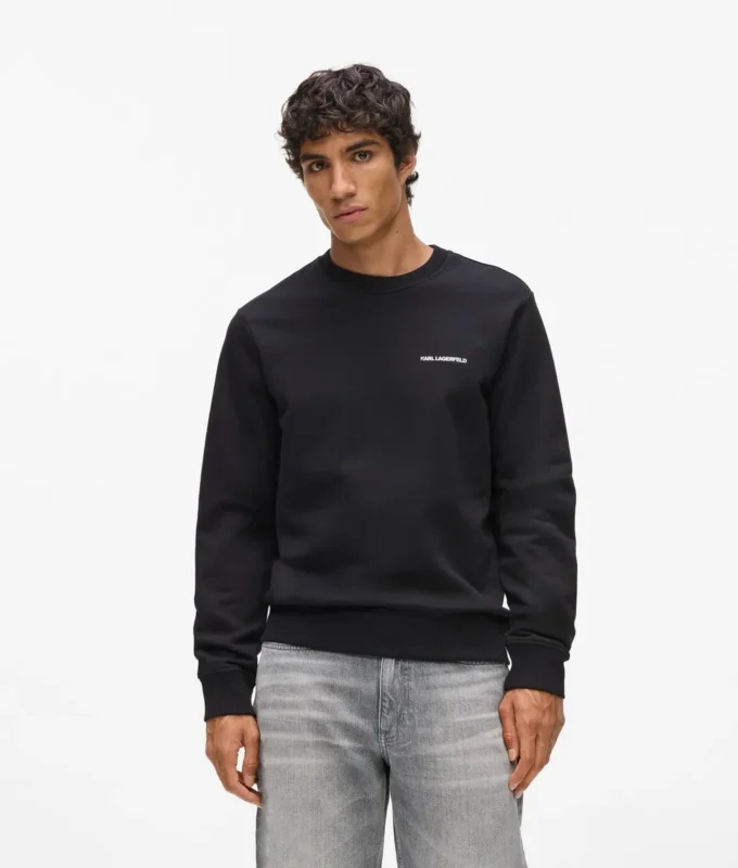 Rue St-Guillaume sweatshirt met normale pasvorm