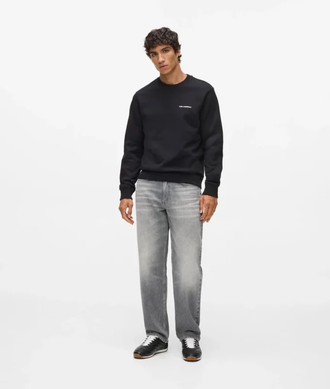 Rue St-Guillaume sweatshirt met normale pasvorm