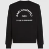 Rue St-Guillaume sweatshirt met normale pasvorm