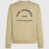 Rue St-Guillaume sweatshirt met normale pasvorm