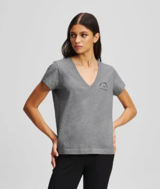 RUE ST-GUILLAUME T-SHIRT MET V-HALS