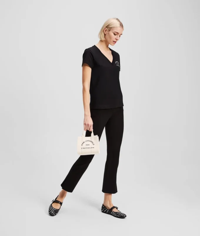 RUE ST-GUILLAUME T-SHIRT MET V-HALS