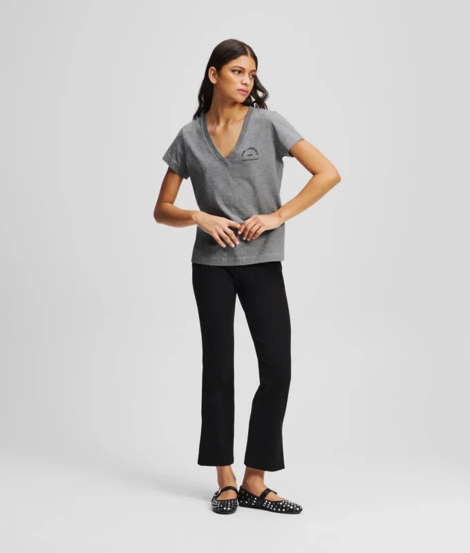 RUE ST-GUILLAUME T-SHIRT MET V-HALS